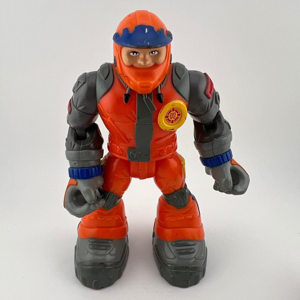 Fisher-Price Rescue Heroes Bob Sled Action Figure Early 2000s